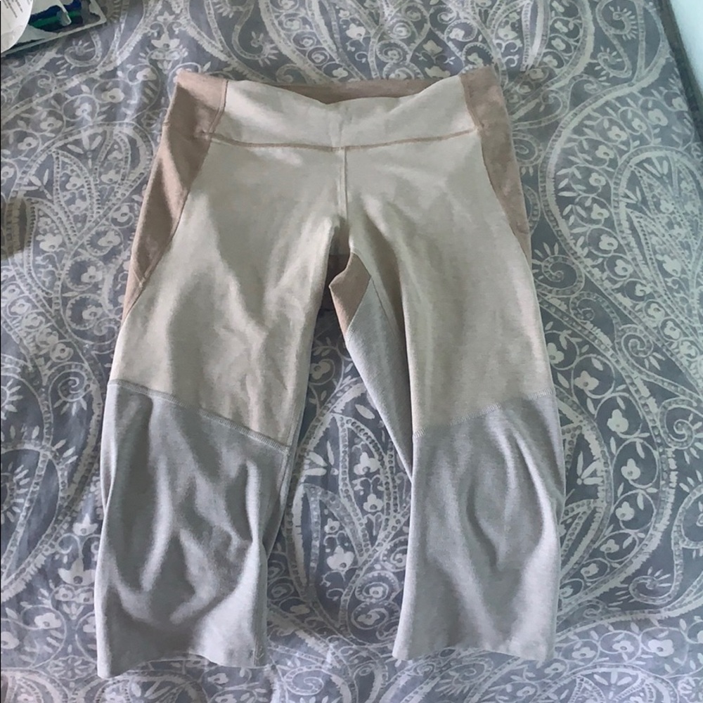 OV Cropped 3 tone legging